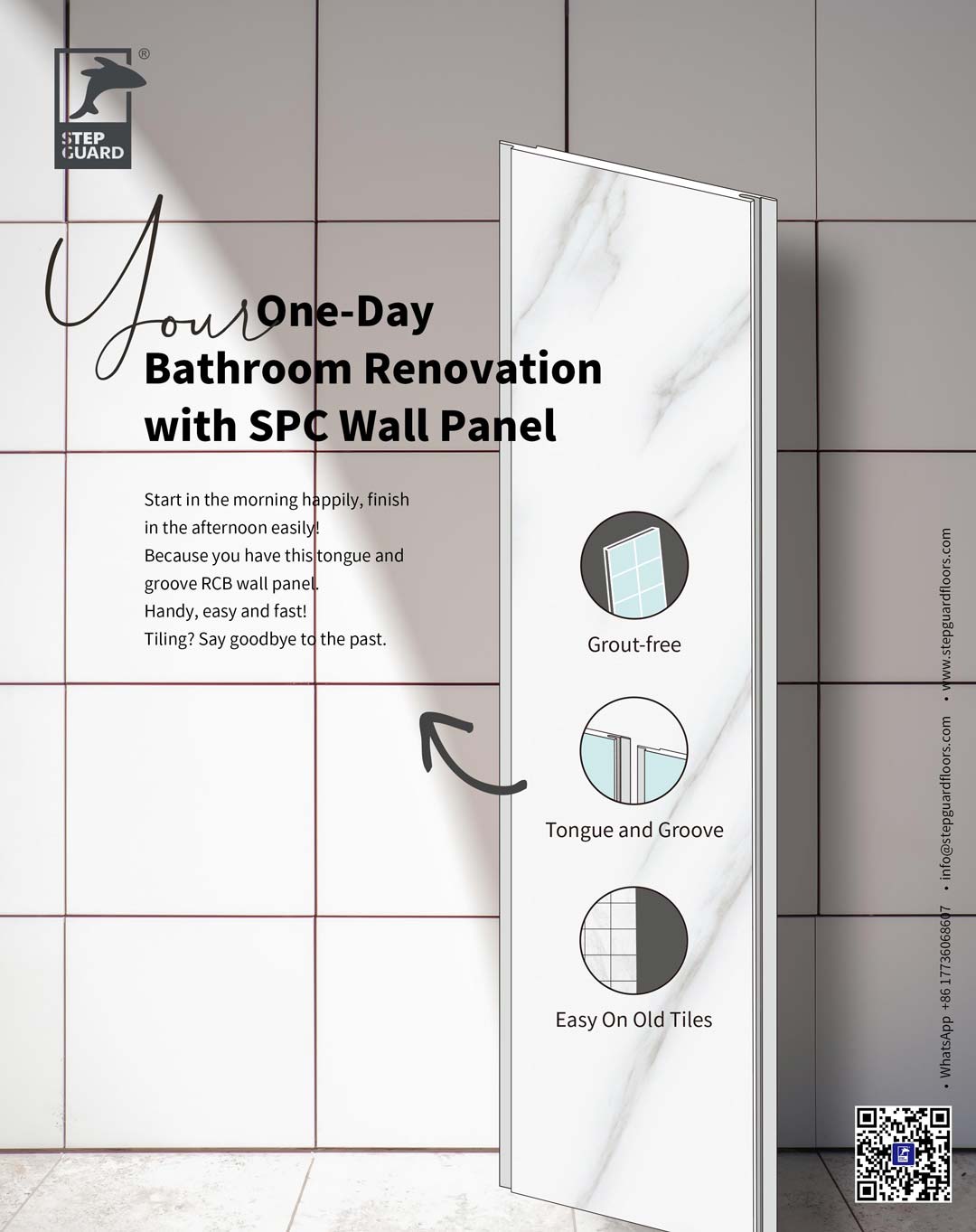 How to Install SPC Shower Bathroom Wall Panels