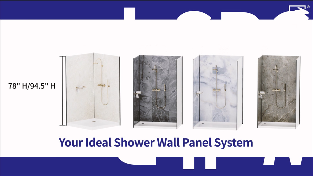 SPC Shower Wall Panel systerm